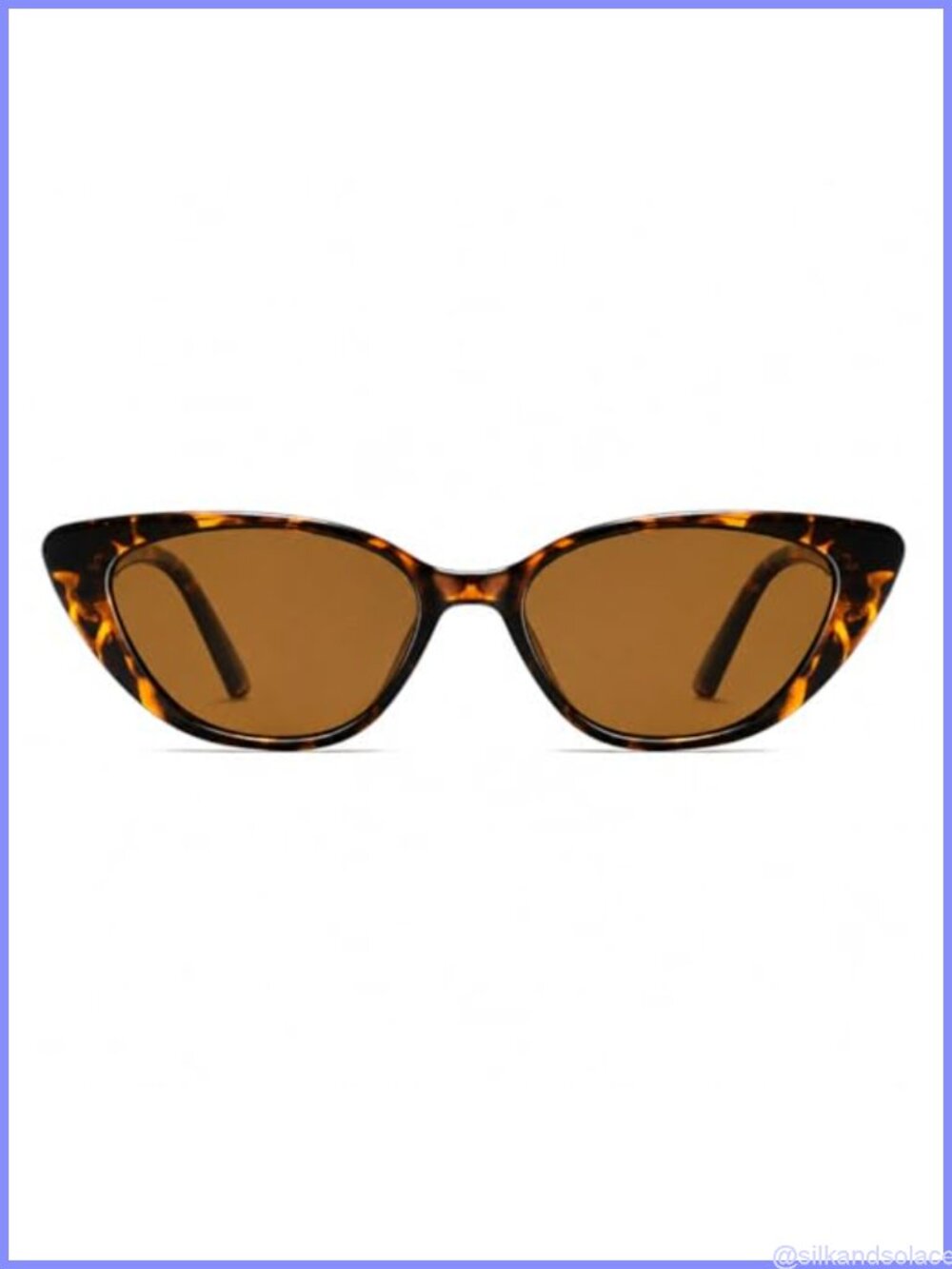 Small Retro Polarized Cat Eye Sunglasses for Women UV Driving Glasses